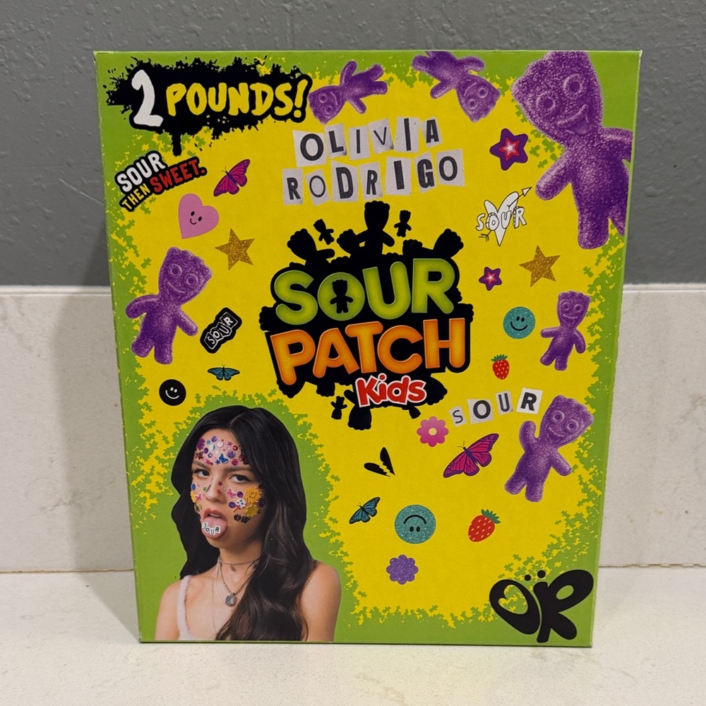 Olivia Rodrigo Edition Candy Box - Yellow & Purple